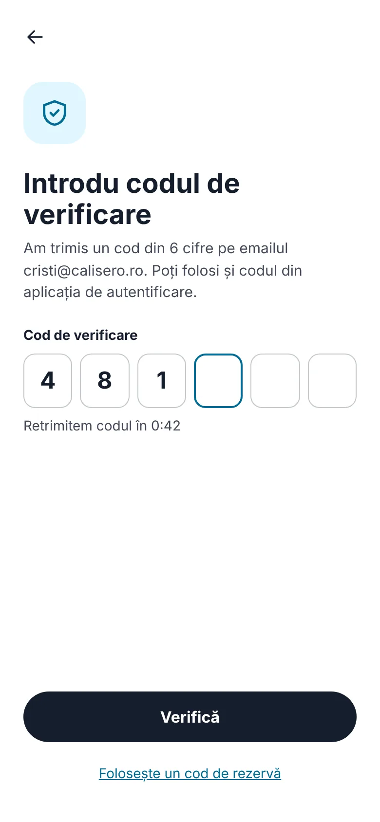 Two-step verification